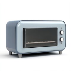 A portable mini oven, isolate on white background