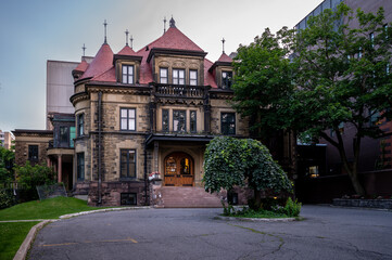 McGill University Law Faculty buildings in Montreal.