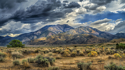 Grandeur of Nature: Rugged Mountain Landscape
