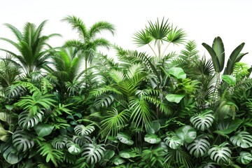 A cluster of green plants growing amidst lush grass