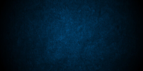 Empty dark blue old concrete vintage rustic scratch stucco sandstone. luxury architecture stone marble wall grunge dirty structure interior closeup texture background.