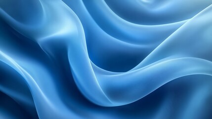 Fototapeta premium Blue color gradient with smooth transitions,