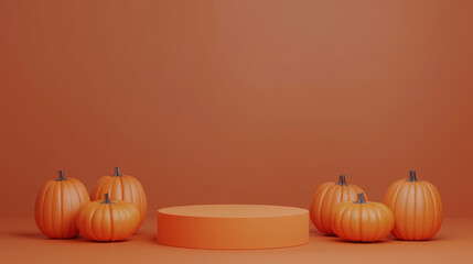 Pumpkins & Podium.