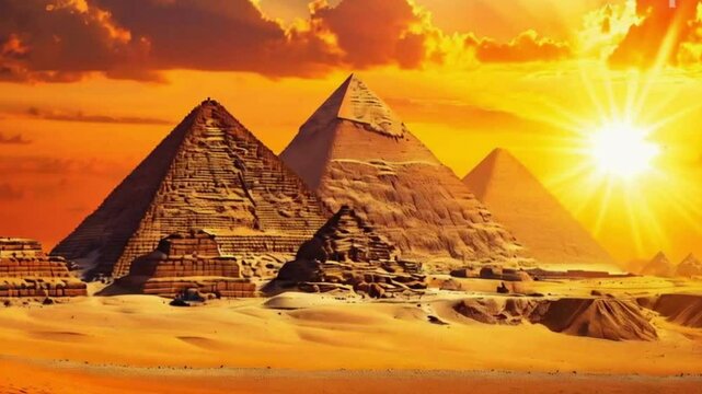 pyramids of giza