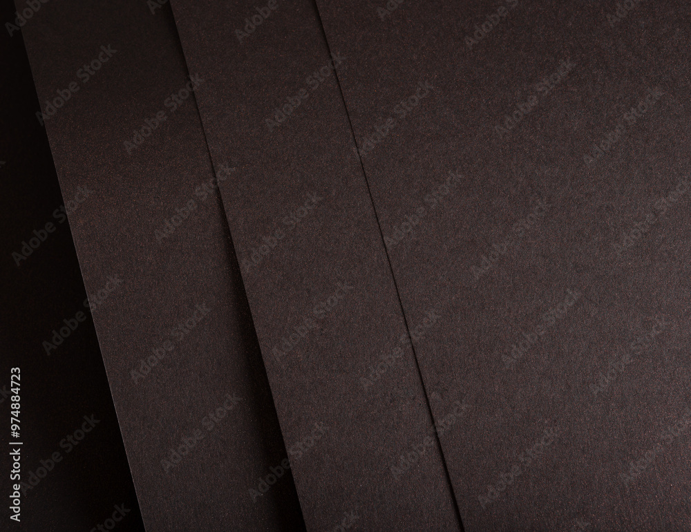Poster chocolate brown coffee paper texture background minimalist luxury backdrop with clean sheet structur