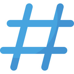 Obraz premium hashtag