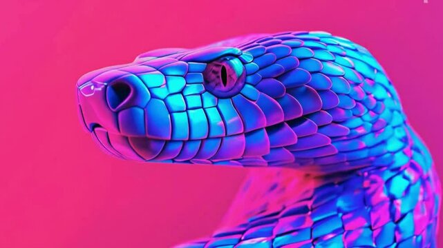 close up of a snake