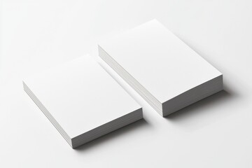 Business Card Mockup on Isolated Background created with Generative AI