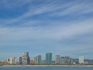 Obraz premium Sommer in Barcelona