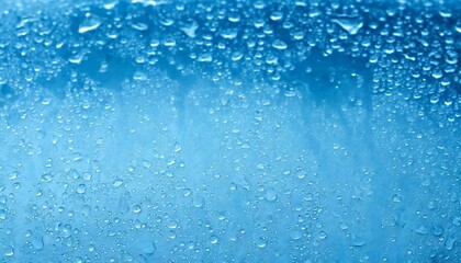 Cool blue plain background with clear depth of field for a refreshing look