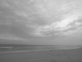 Am Strand von Egmond in Holland