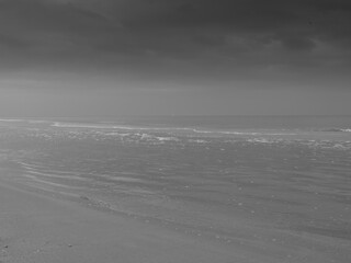 Am Strand von Egmond in Holland