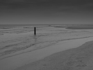 Am Strand von Egmond in Holland