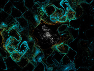 Imaginatory fractal abstract background Image
