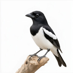 Obraz premium Magpie Isolated