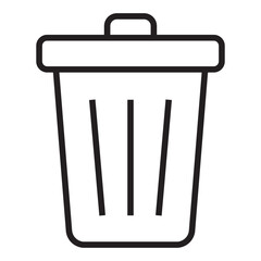 Trash Can line icon