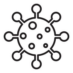 Virus line icon
