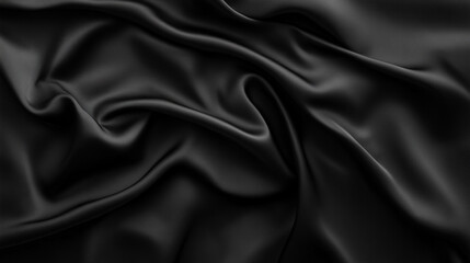 Obraz premium black background conveying simplicity, mystery, and depth. The absence of color evokes feelings of formality, elegance, and the unknown, representing both void and potential