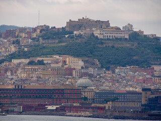 Neapel am Mittelmeer in Italien