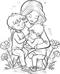 Mother's Day SVG, Mom svg Bundle, Mama svg Bundle, Mother svg Gifts, Mom life svg Files For Cricut, Coloring Book