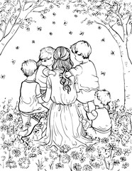 Mother's Day SVG, Mom svg Bundle, Mama svg Bundle, Mother svg Gifts, Mom life svg Files For Cricut, Coloring Book