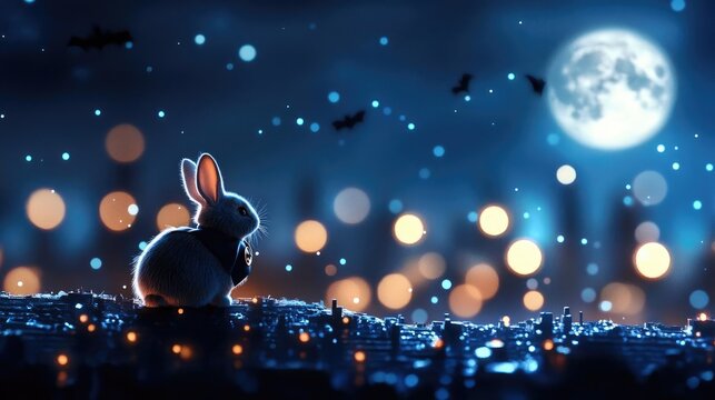 Moon Rabbit Desktop Moon Rabbit Images – Browse 77,558 Stock Photos, Vectors, and Video ...