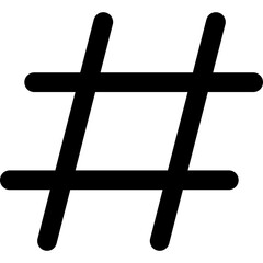 hashtag