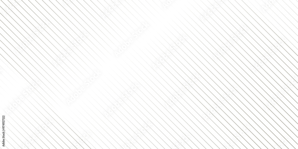 Wall mural minimal modern seamless diagonal lines, oblique, monochrome stripe lines pattern design. vector thin