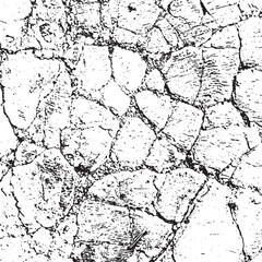 abstract textured street or earth cracked for overlay background effect