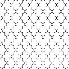 Arabian Style Seamless geometric pattern with Islamic Concept