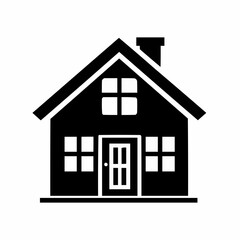 Minimalist House Silhouette