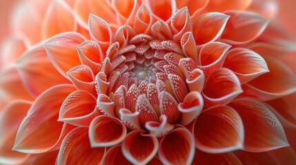 Close up of dahlia's. Flower