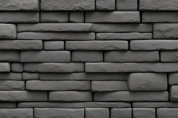 Zoom in rough black brick wallpaper
