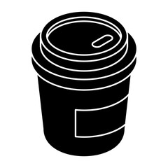An icon design of coffee