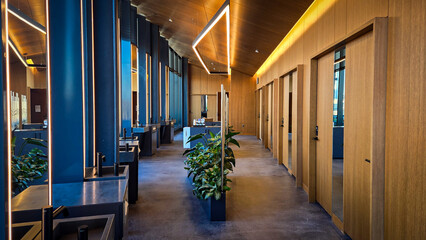 Interesting bathroom design