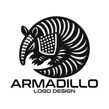 Armadillo Vector Logo Design