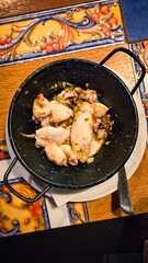 Calamari French Basque Style