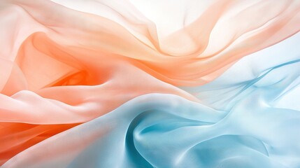 Obraz premium A sharp photo of an orange, blue, and white background cell phone