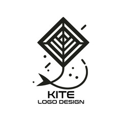 Kite Vector Logo Design