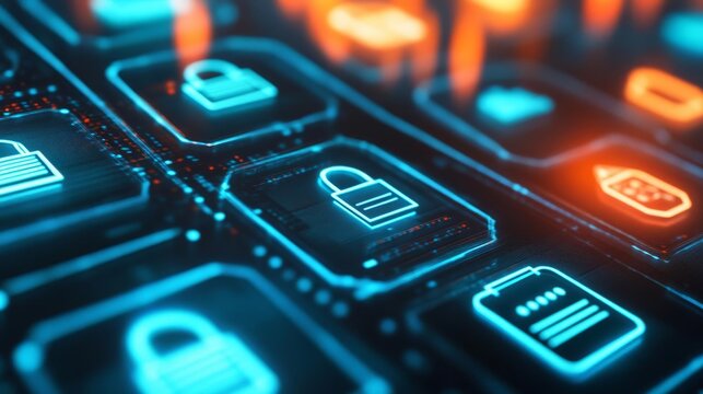 AI ecosystem governance, virtual policy assistants, futuristic digital framework