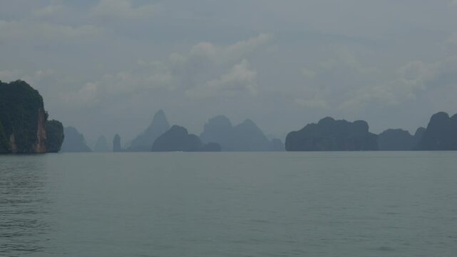 Panak island at Ao Phang Nga National Park, Thailand
