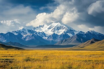 Fototapeta premium Kazakhstan - discovering the varied sceneries and vibrant heritage of this central asian country