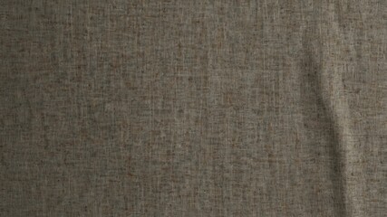 Fototapeta premium Light grey linen fabric spread smoothly as a background