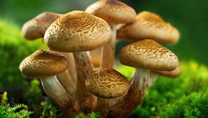 A detailed close-up shot of a coiled black and gold snake