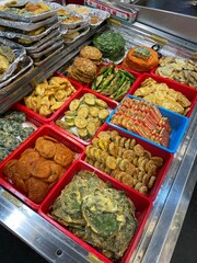 market food Korea corea food street