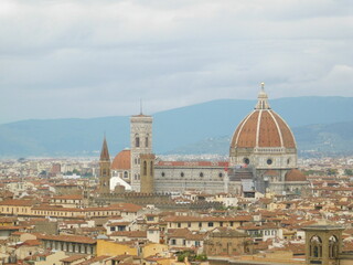 Obraz premium view of the city duomo