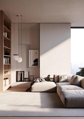 Minimalistic apartment