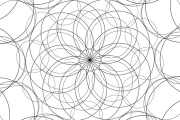 Transparent (PNG) graphic illustration of scattered circles. Use as design element for websites, print and other graphics.