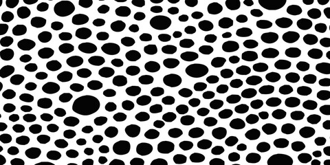 Abstract black and white pattern. For use in graphics. Minimalist illustration for printing on wall decorations