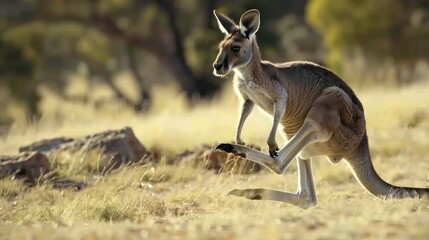 Kangaroo in the Outback